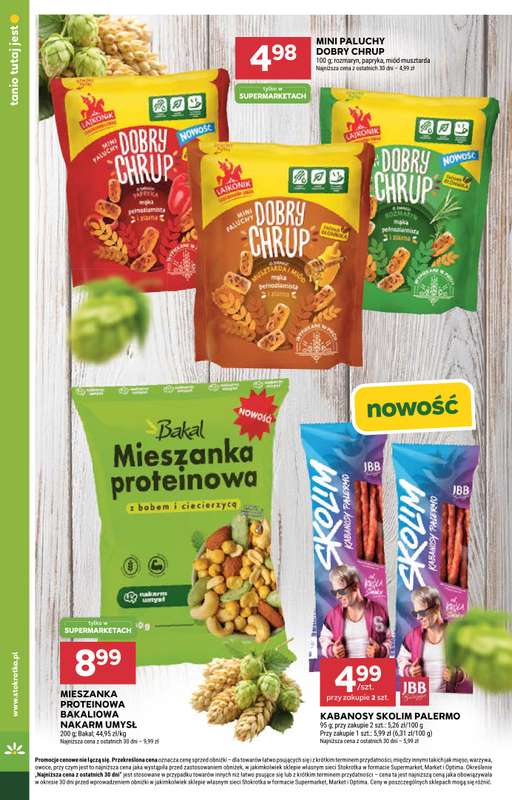 Stokrotka - gazetka promocyjna Chmielowe Inspiracje  do środy 29.07 - strona 7
