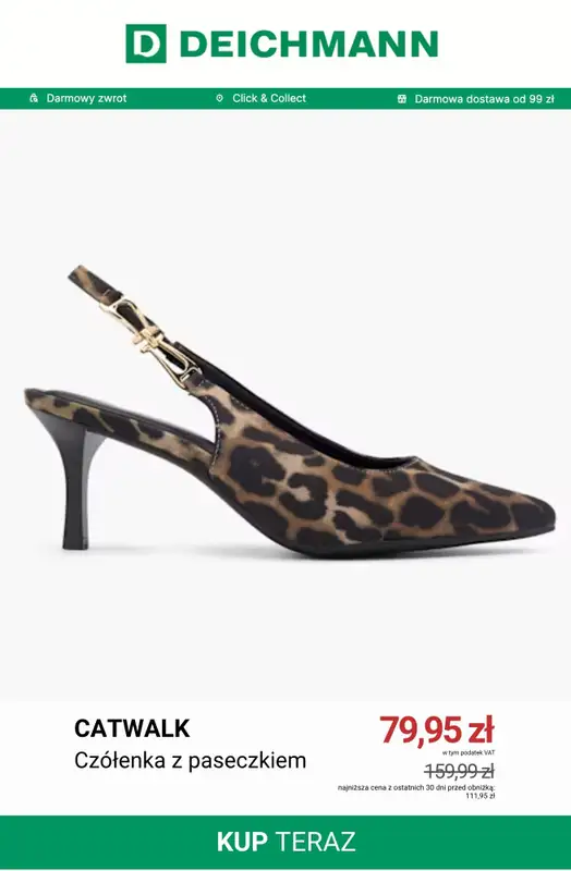 Deichmann - gazetka promocyjna Zwierzęce wzory od wtorku 07.07  - strona 3