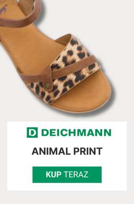 Deichmann - gazetka promocyjna Zwierzęce wzory od wtorku 07.07 