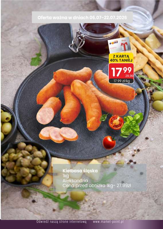 Market Point - gazetka promocyjna Gazetka od wtorku 07.07 do środy 22.07 - strona 8