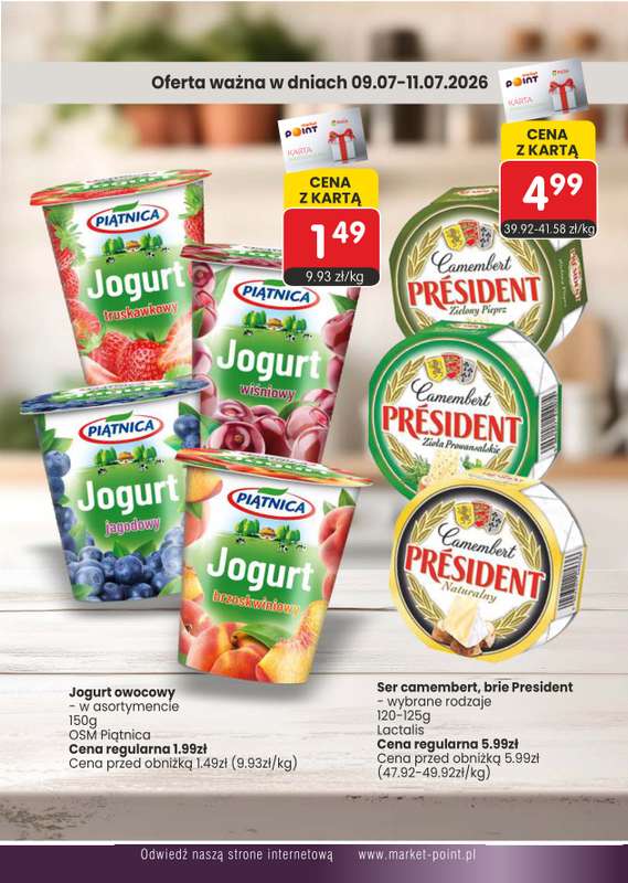 Market Point - gazetka promocyjna Gazetka od wtorku 07.07 do środy 22.07 - strona 7