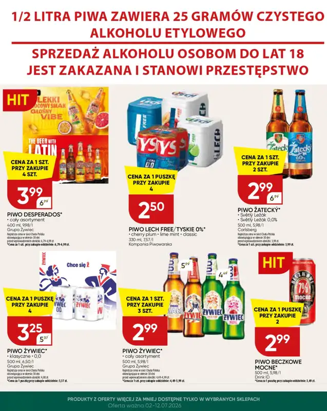 Chata Polska - gazetka promocyjna Więcej za mniej!  02-12.07  do niedzieli 12.07 - strona 4