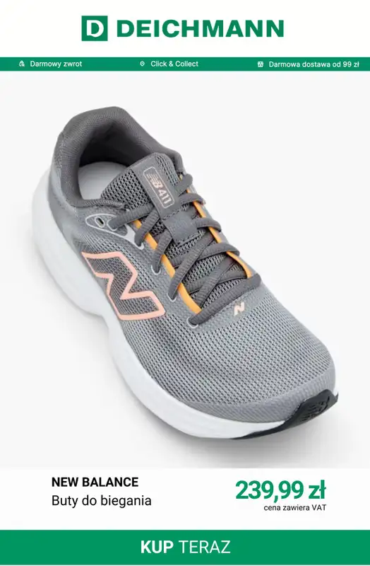 Deichmann - gazetka promocyjna Buty sportowe damskie od środy 08.07  - strona 3