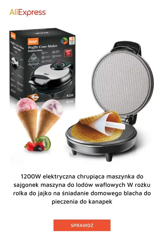 AliExpress - gazetka promocyjna Urządzenia do pieczenia od wtorku 07.07  - strona 9