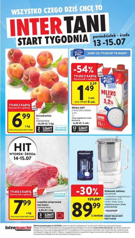 Intermarche - gazetka promocyjna Gazetka od czwartku 09.07 do środy 15.07 - strona 44