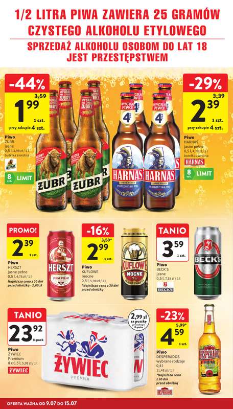 Intermarche - gazetka promocyjna Gazetka od czwartku 09.07 do środy 15.07 - strona 28
