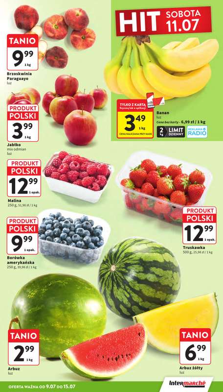 Intermarche - gazetka promocyjna Gazetka od czwartku 09.07 do środy 15.07 - strona 11