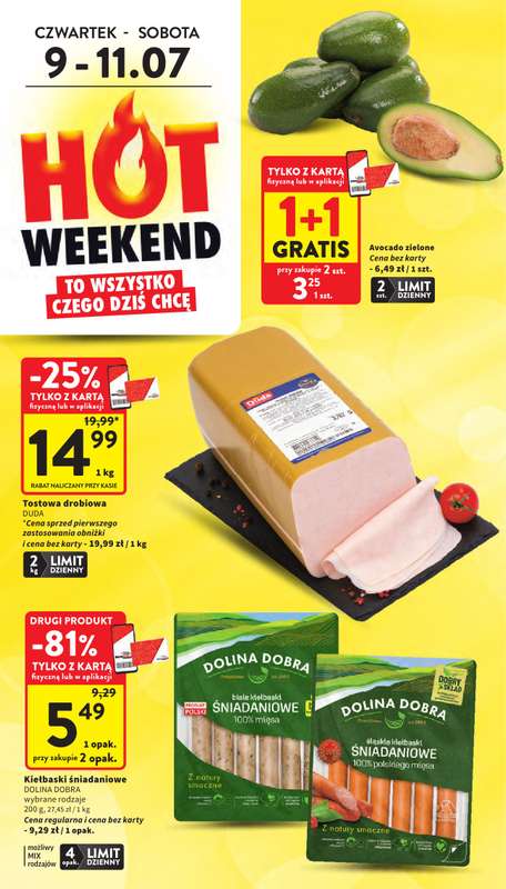 Intermarche - gazetka promocyjna Gazetka od czwartku 09.07 do środy 15.07 - strona 2