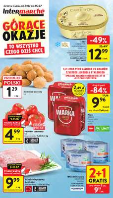 Intermarche - gazetka promocyjna Gazetka od czwartku 09.07 do środy 15.07