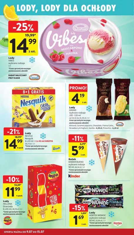 Intermarche - gazetka promocyjna Gazetka od czwartku 09.07 do środy 15.07 - strona 22