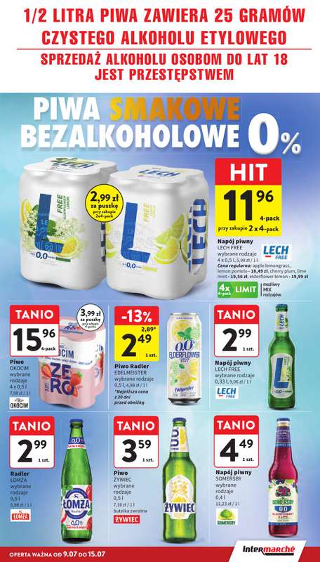 Intermarche - gazetka promocyjna Gazetka od czwartku 09.07 do środy 15.07 - strona 29