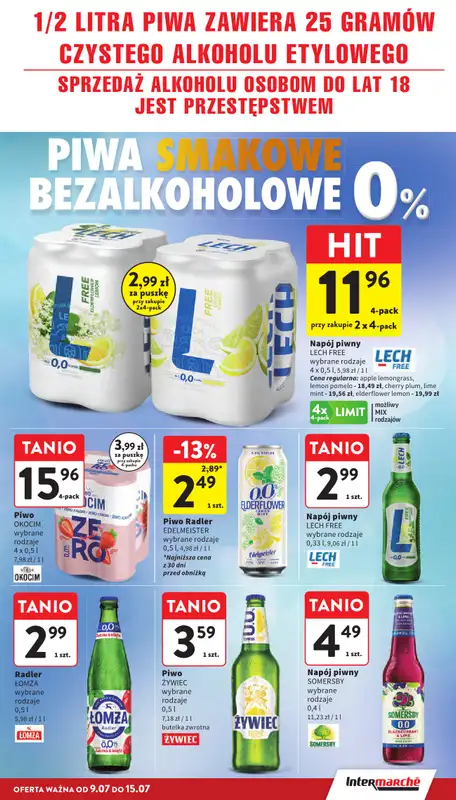 Intermarche - gazetka promocyjna Gazetka od czwartku 09.07 do środy 15.07 - strona 29