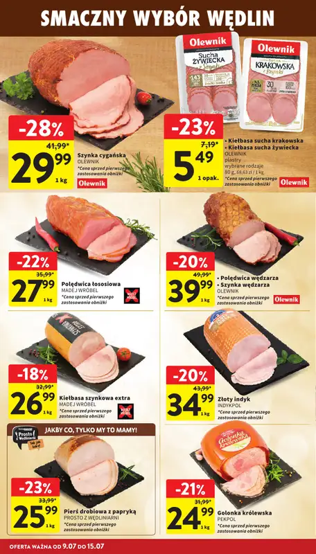 Intermarche - gazetka promocyjna Gazetka od czwartku 09.07 do środy 15.07 - strona 14