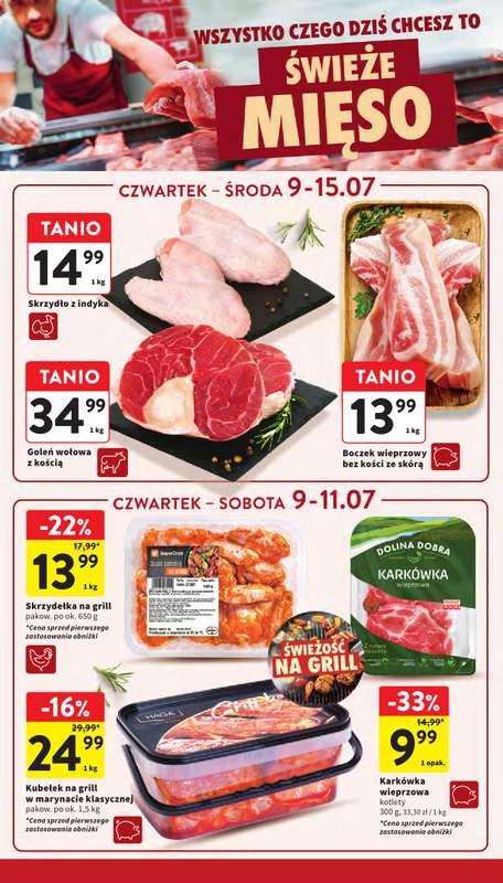 Intermarche - gazetka promocyjna Gazetka od czwartku 09.07 do środy 15.07 - strona 12