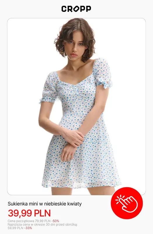 Cropp - gazetka promocyjna SALE: Letnie sukienki od wtorku 07.07  - strona 2