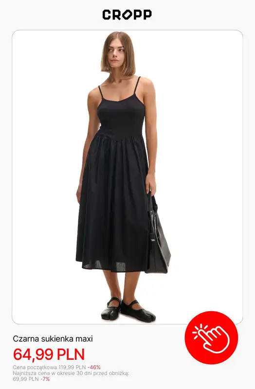 Cropp - gazetka promocyjna SALE: Letnie sukienki od wtorku 07.07  - strona 8