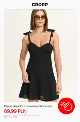 Cropp - gazetka promocyjna SALE: Letnie sukienki od wtorku 07.07  - strona 3