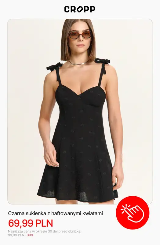 Cropp - gazetka promocyjna SALE: Letnie sukienki od wtorku 07.07  - strona 3