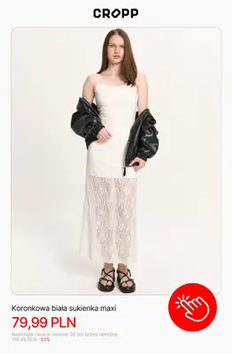 Cropp - gazetka promocyjna SALE: Letnie sukienki od wtorku 07.07  - strona 4