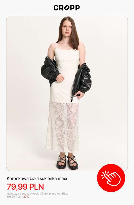 Cropp - gazetka promocyjna SALE: Letnie sukienki od wtorku 07.07  - strona 4