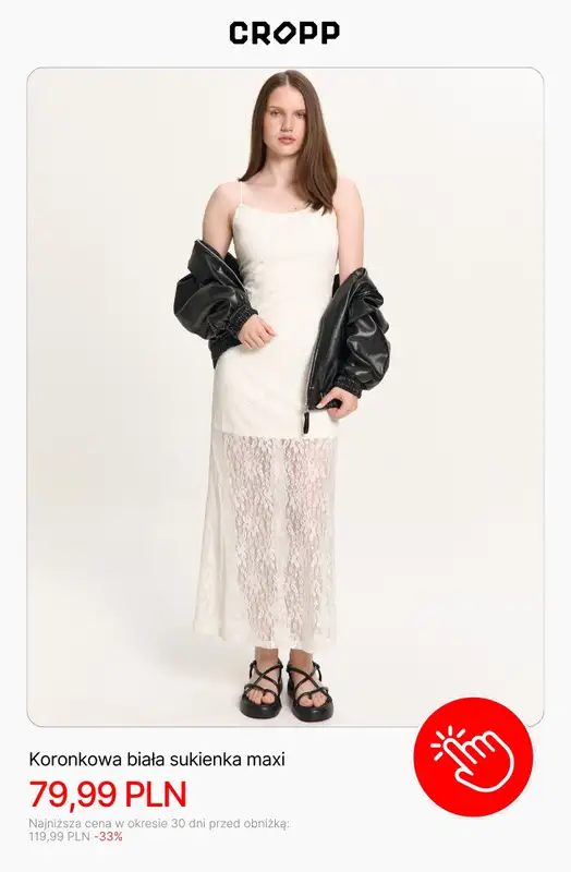 Cropp - gazetka promocyjna SALE: Letnie sukienki od wtorku 07.07  - strona 4