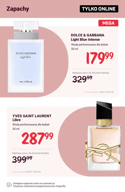 Rossmann - gazetka promocyjna Promocje TYLKO ONLINE! od wtorku 07.07 do środy 15.07 - strona 9