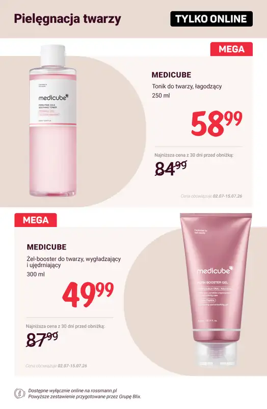 Rossmann - gazetka promocyjna Promocje TYLKO ONLINE! od wtorku 07.07 do środy 15.07 - strona 3