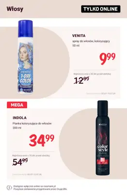 Rossmann - gazetka promocyjna Promocje TYLKO ONLINE! od wtorku 07.07 do środy 15.07 - strona 10