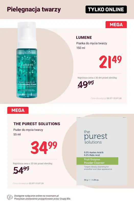 Rossmann - gazetka promocyjna Promocje TYLKO ONLINE! od wtorku 07.07 do środy 15.07 - strona 7