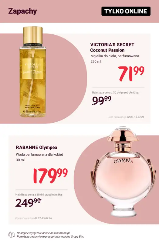 Rossmann - gazetka promocyjna Promocje TYLKO ONLINE! od wtorku 07.07 do środy 15.07 - strona 8