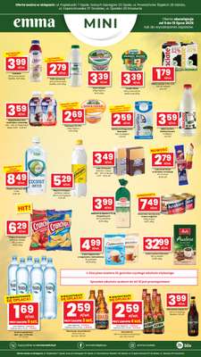 emma MARKET - gazetka promocyjna Oferta spożywcza Emma Mini od czwartku 09.07 do środy 15.07