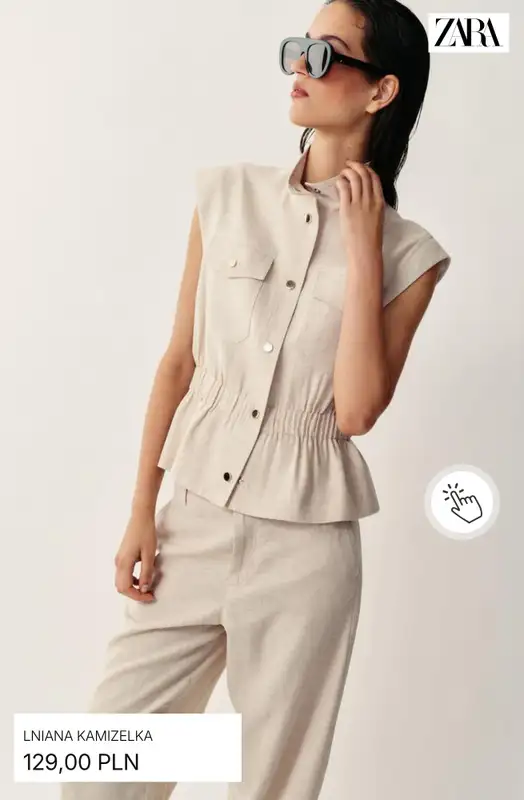 Zara - gazetka promocyjna Letnie komplety damskie od wtorku 07.07  - strona 3