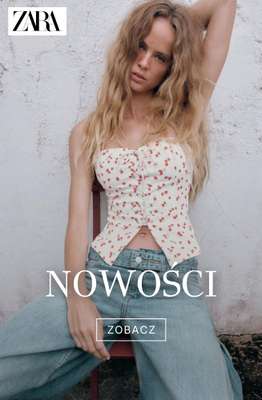Zara - gazetka promocyjna Nowości dla niej od środy 08.07 