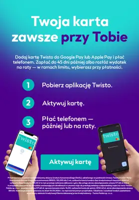 Twisto - gazetka promocyjna Łap okazje, płać później z Twisto - sprawdź jak działa! od wtorku 07.07 do piątku 31.07 - strona 2