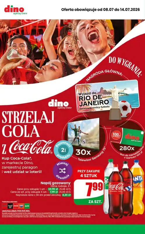 Dino - gazetka promocyjna MEGA promocje! od środy 08.07 do wtorku 14.07 - strona 5