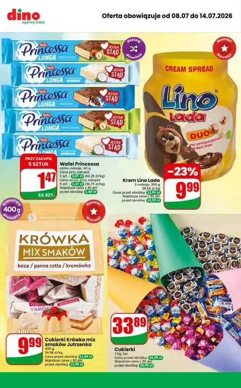 Dino - gazetka promocyjna MEGA promocje! od środy 08.07 do wtorku 14.07 - strona 6