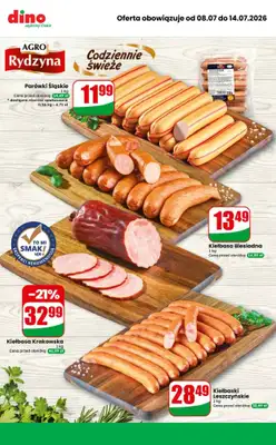 Dino - gazetka promocyjna MEGA promocje! od środy 08.07 do wtorku 14.07 - strona 10
