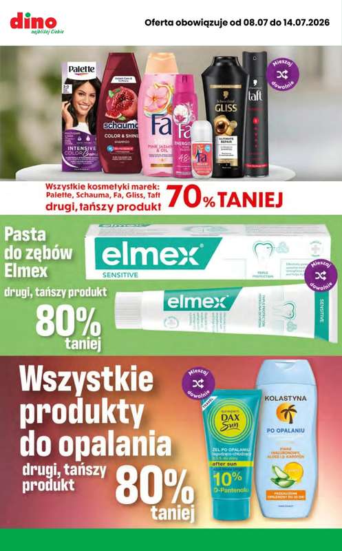 Dino - gazetka promocyjna MEGA promocje! od środy 08.07 do wtorku 14.07 - strona 4