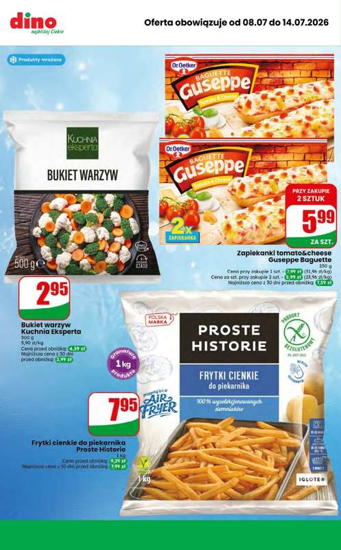 Dino - gazetka promocyjna MEGA promocje! od środy 08.07 do wtorku 14.07 - strona 8