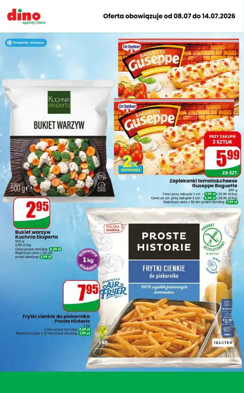 Dino - gazetka promocyjna MEGA promocje! od środy 08.07 do wtorku 14.07 - strona 8