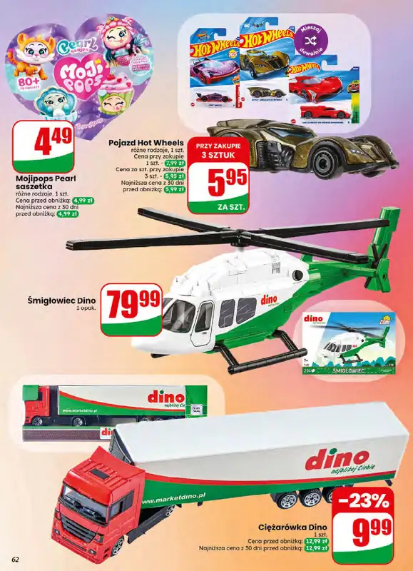 Dino - gazetka promocyjna Gazetka 28 / 2026 od środy 08.07 do wtorku 14.07 - strona 62