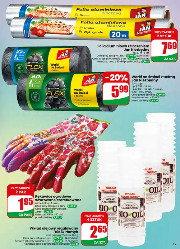 Dino - gazetka promocyjna Gazetka 28 / 2026 od środy 08.07 do wtorku 14.07 - strona 65