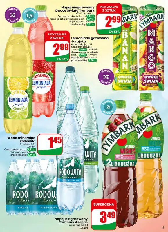 Dino - gazetka promocyjna Gazetka 28 / 2026 od środy 08.07 do wtorku 14.07 - strona 3