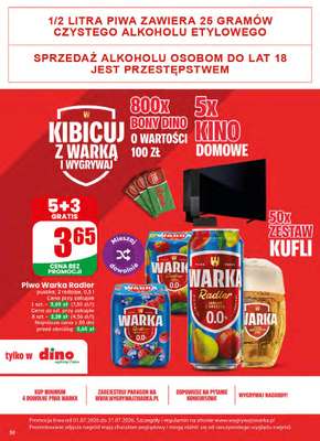 Dino - gazetka promocyjna Gazetka 28 / 2026 od środy 08.07 do wtorku 14.07 - strona 50