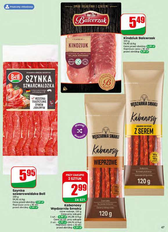 Dino - gazetka promocyjna Gazetka 28 / 2026 od środy 08.07 do wtorku 14.07 - strona 47