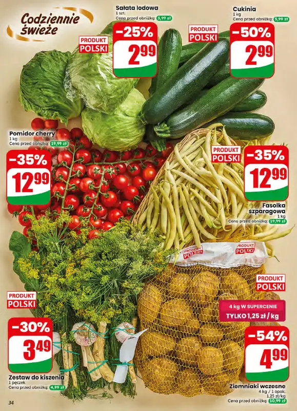 Dino - gazetka promocyjna Gazetka 28 / 2026 od środy 08.07 do wtorku 14.07 - strona 34