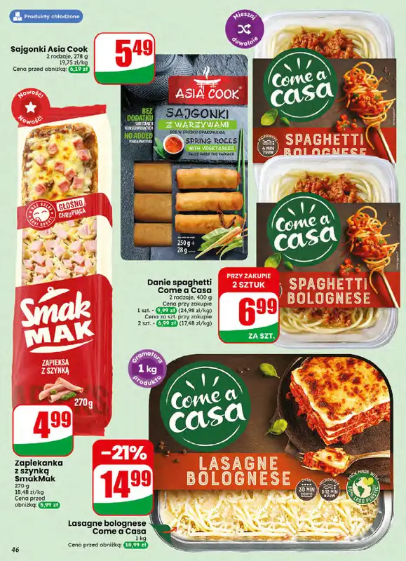 Dino - gazetka promocyjna Gazetka 28 / 2026 od środy 08.07 do wtorku 14.07 - strona 46
