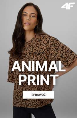 4F - gazetka promocyjna Animal Print dla niej od wtorku 07.07 
