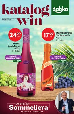 Żabka - gazetka promocyjna Katalog win od środy 08.07 do wtorku 21.07