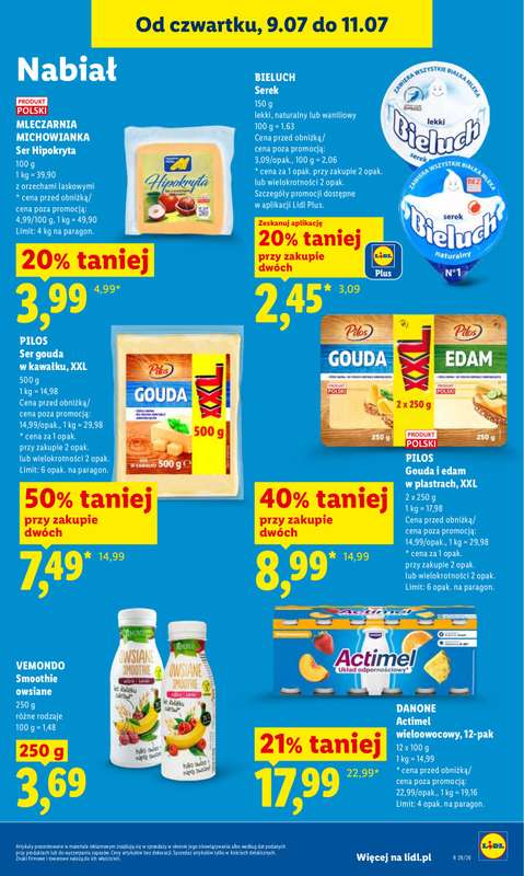 Lidl - gazetka promocyjna Oferta od czwartku od czwartku 09.07 do soboty 11.07 - strona 59